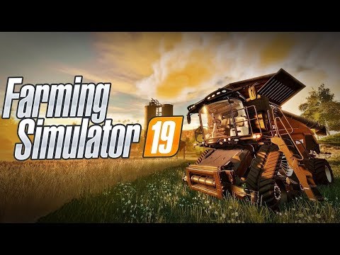 Видео: Farming Simulator 19 "Обзор игры и первая постройка и работа на ферме" 1 серия