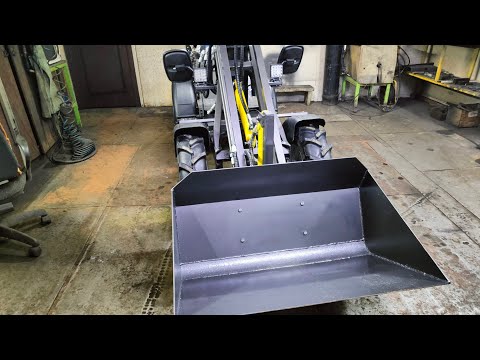 Видео: ещё один мини погрузчик готов