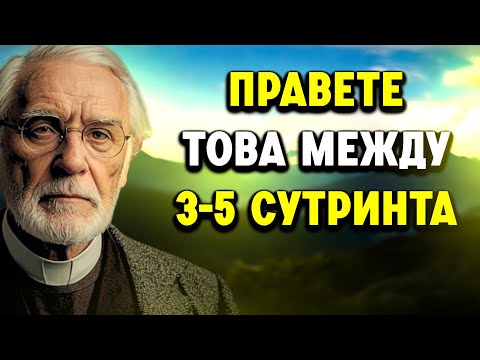 Видео: Ако се събудите между 3 сутринта и 5 сутринта, НАПРАВЕТЕ ТЕЗИ 3 НЕЩА! | К. С. Луис