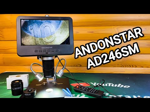 Видео: На что способен цифровой микроскоп Andonstar AD246SM или невидимое становится видимым.