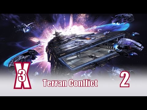 Видео: X3 Terran Conflict - Величие Земного Флота! - часть 2