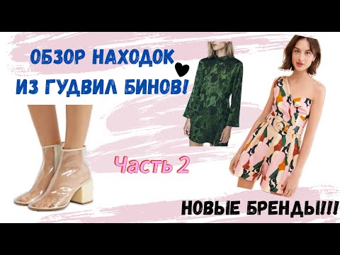 Видео: Обзор находок из Goodwill bins and Salvation Army. Перепродажа секонд хэнда в Америке. Мода, стиль.