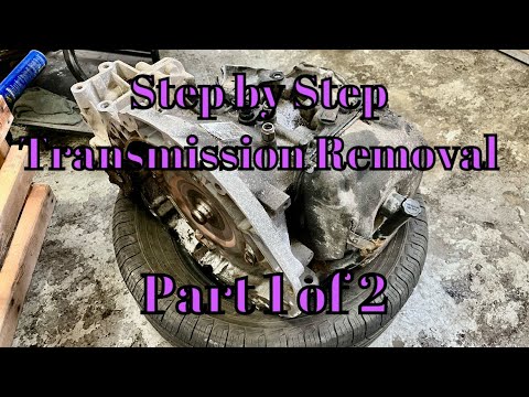 Видео: Удаление трансмиссии 62TE, установленной в автомобилях Chrysler Town & Country и Dodge Grand Cara...
