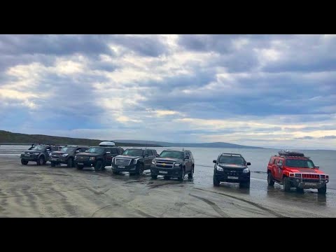 Видео: "Экспедиция в Заполярье! Американский автопром против русского бездорожья"! Уникальные кадры!