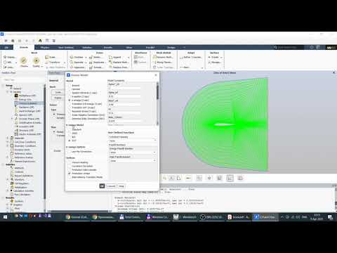 Видео: ANSYS Fluent. Расчет обтекания аэродинамического профиля. Ламинарно-турбулентный  переход.  Урок 3