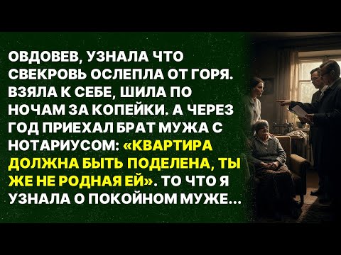 Видео: Свекровь ослепла, я взяла её к себе, но когда...