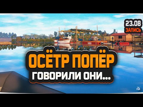 Видео: Проверка Осетровой точки на реке Ахтуба — Русская Рыбалка 4