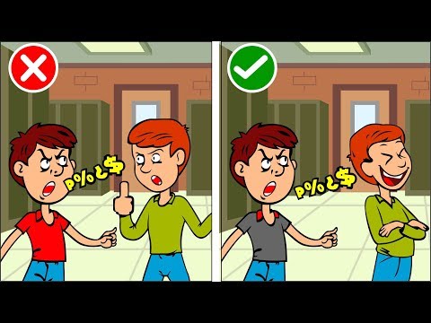 Видео: 7 Способов Правильно Отвечать на Оскорбления