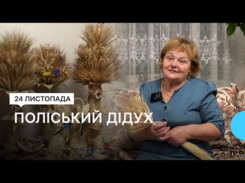 Видео: "Один із найважливіших атрибутів Різдва”: як виготовляють різдвяний дідух на Рівненському Поліссі