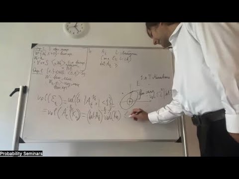 Видео: Диофантовы приближения. Спецсеминар. Лекция 2. Н.Г. Мощевитин