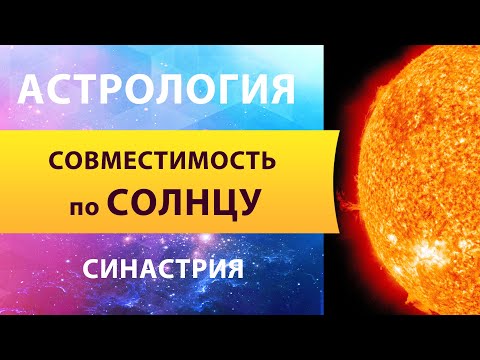 Видео: Синастрия. Совместимость по Солнцу. Материальный подход к жизни. Джйотиш