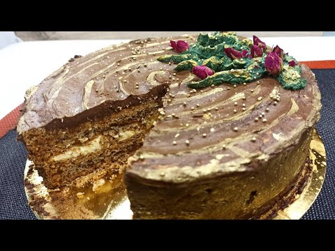 Видео: Киевский торт с грецкими орехами. Простой рецепт знаменитого торта