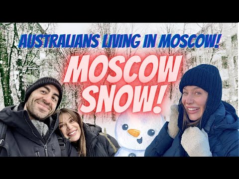 Видео: #4 Наша вторая неделя в Москве! Первый сильный снегопад и мы записались в русский спортзал!