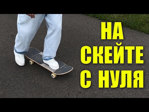 Видео: Как начать кататься НА СКЕЙТЕ С НУЛЯ