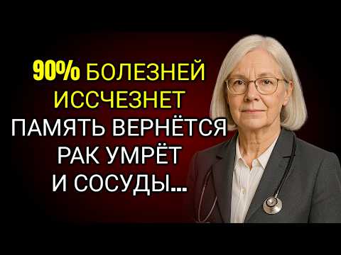 Видео: Врач-Лауреат Нобелевской Премии: Просто Ешьте ЭТО Каждый День и Доживете до 100