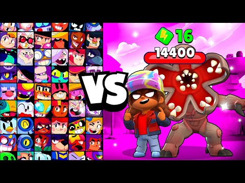 Видео: ДАСТИН НИТА против ВСЕХ БРАВЛЕРОВ! С 16 бонусами! | Brawl Stars