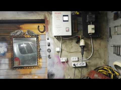 Видео: Стабилизатор напряжения РЕСАНТА АСН-10000Н/1-Ц