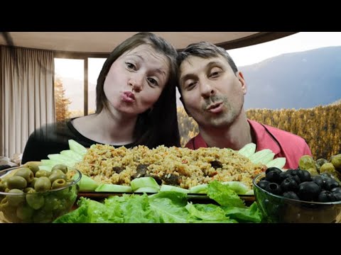 Видео: МУКБАНГ ДОМАШНИЙ ПЛОВ | MUKBANG HOMEMADE PILAF | #pilaf #плов