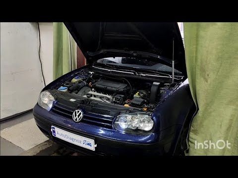 Видео: Volkswagen Golf 4 1.4 mpi не заводиться. P0322, забитий каталізатор.