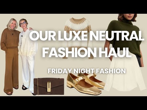 Видео: НАША РОСКОШНАЯ ПОДБОРКА НЕЙТРАЛЬНОЙ МОДЫ УЖЕ ЗДЕСЬ | Friday Night Fashion