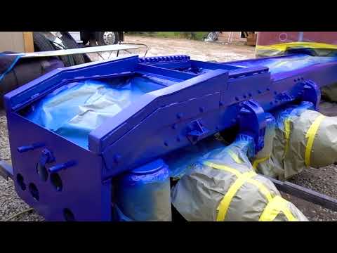 Видео: Дальнобой. США. Покраска рамы на Бизоне.