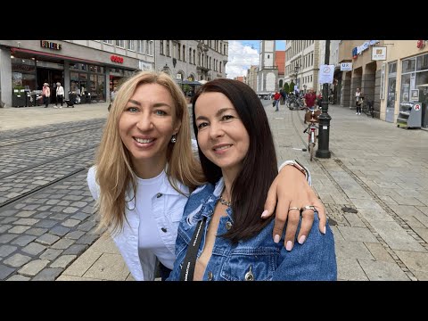 Видео: Гуляем по Аугсбургу. Часть 1. #влог