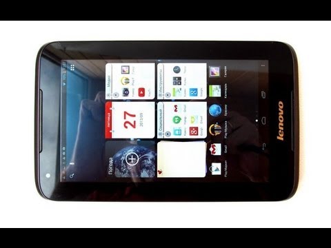 Видео: Lenovo A1000 - доступный 7-дюймовый планшет - видео обзор