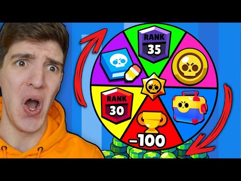 Видео: ЭТА РУЛЕТКА УПРАВЛЯЕТ МНОЙ В БРАВЛ СТАРС! 😨