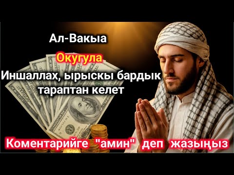 Видео: Бир аз күтүп көрүңүз, эмне болорун көрөсүз.Ырыскы агыла баштайт, жүрөгүңүз тынч болот