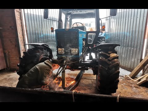 Видео: ТРАКТОР МТЗ-82.1. БАЛОЧНИК. ОЧЕРЕДНОЙ РАЗ ПЕРЕВАРИВАЕМ СНЕЖНЫЙ ОТВАЛ.РЕМОНТ/МТЗ/БЕЛАРУС.