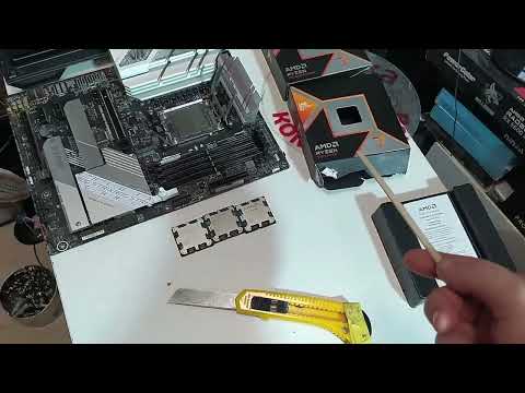 Видео: Подделка AMD Ryzen 7 9800X3D BOX как отличается от оригинала. Как выглядит Ryzen 7 7800X3D 2025 года
