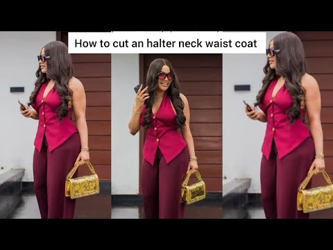 Видео: КАК СКРОЙТЕ ПАЛЬТО С ОТКРЫТОЙ СПИНОЙ И ПЛАТЬЕМ-ХАЛТЕРОМ #how