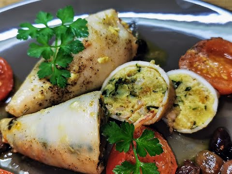 Видео: Пълнени калмари - поглезете семейството на празничната трапеза🥰