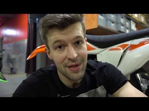 Видео: Масложор на новом поршне?! Эксперимент! KTM 350 Vertex piston oil burn?
