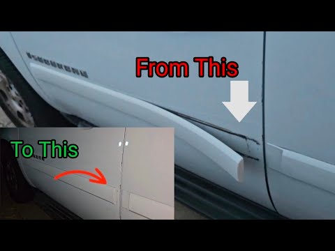 Видео: Отслоение молдинга от автомобиля/грузовика — быстрое решение — профессиональный ремонт, недорого ...