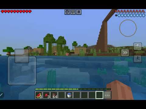 Видео: Стрибок у воду minecraft