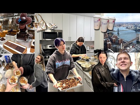Видео: ВЛОГ НЬЮ ЙОРК | шоколад ЛУИВИТОН и пудинги МУССИ
