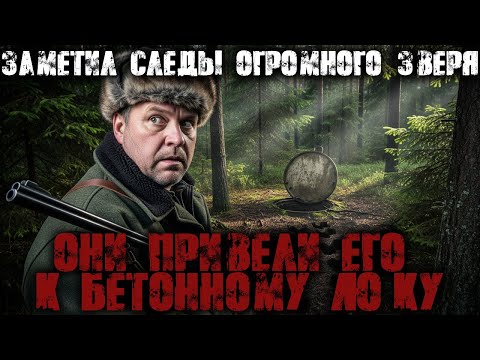 Видео: Охотник Заметил Следы Огромного Зверя В Тайге. ОНИ ПРИВЕЛИ ЕГО К БЕТОННОМУ ЛЮКУ