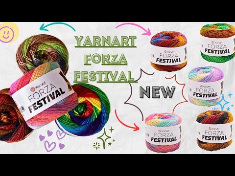 Видео: 📢ОБЗОР НОВИНКИ від YarnArt FORZA FESTIVAL📢 