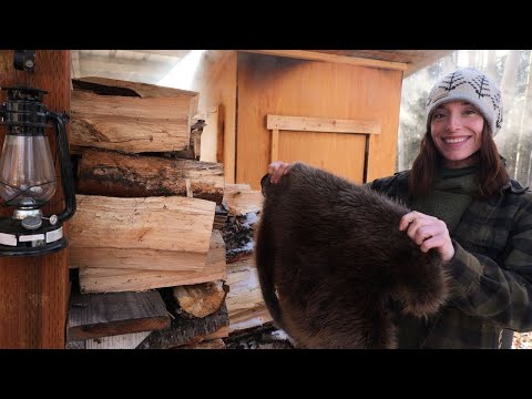 Видео: Копчение бобра и приготовление бульона из лосиных костей | Прожиточный минимум на Аляске