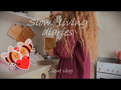 Видео: Уютная рутина выходного дня | медленная жизнь | silent vlog | тихий влог | slow living diaries