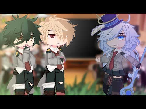 Видео: Реакция класса 1А на Фурину как новый ученик/Gacha club/чит.опис обязательно!