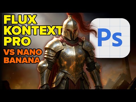 Видео: Никто не говорит о Flux Kontext Pro в Photoshop