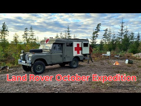 Видео: Кемпер скорой медицинской помощи Land Rover 109 серии 3. Октябрьская экспедиция.