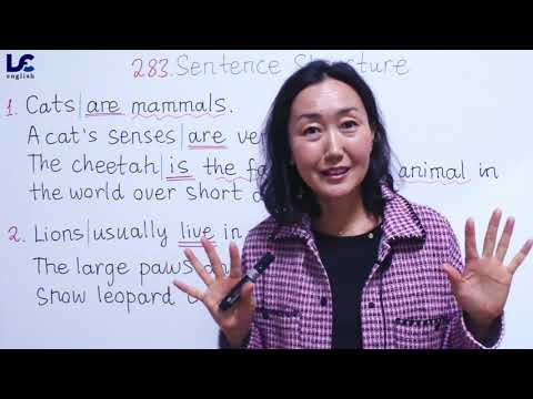 Видео: 🌍 283-р хичээл: Өгүүлбэрийн бүтцийг энгийнээр ойлгох арга