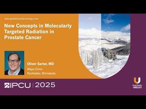 Видео: Новые концепции молекулярно-направленной лучевой терапии рака предстательной железы с доктором Са...