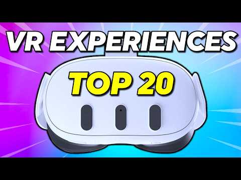 Видео: 20 обязательных к просмотру впечатлений от Meta Quest 3 (не игровых)