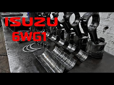Видео: ISUZU 6WG1. Разборка двигателя с экскаватора #hitachi #isuzu ЧАСТЬ №3.