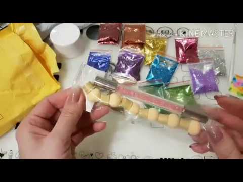 Видео: Распаковка 9 посылок для ногтей с AliExpress