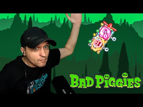 Видео: Летающий Мопс - Bad Piggies #35